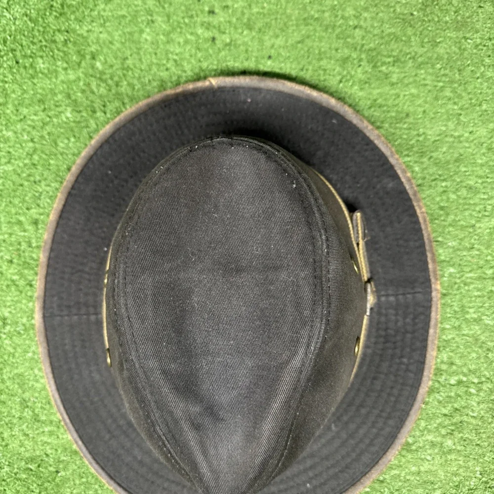 Vintage Stetson Men's Safari‎ Hat Brown Size Medium Good Condition
